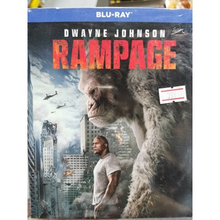 Blu-ray : Rampage (2018) ใหญ่ชนใหญ่ " Dwayne Johnson, Naomie Harris "