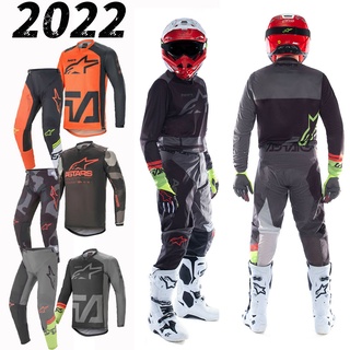 ALPINESTARS ชุดเกียร์เข็มทิศ MX สําหรับแข่งรถวิบาก ผู้ใหญ่ 2022