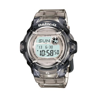 นาฬิกา คาสิโอ Casio Baby-G 200-meter water resistance รุ่น BG-169R-8DR (Jelly ดำใส)