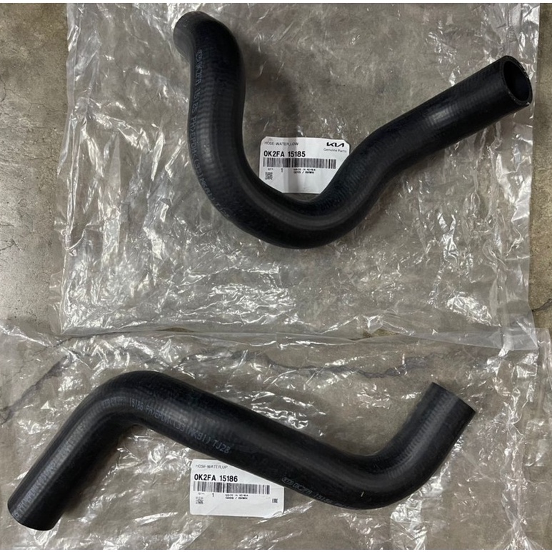 ท่อหม้อน้ํา / ท่อน้ํา - UPPER / LOWER KIA CARENS II > OK2FA-15-186 / OK2FA-15-185
