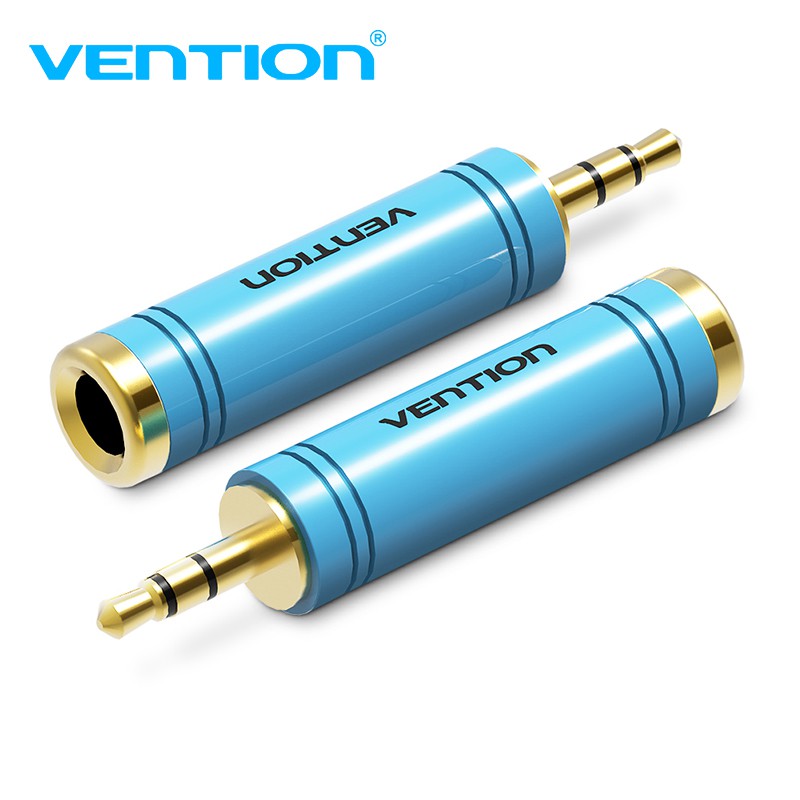 Vention New 3.5mm Male To 6.5mm Female Audio Adapter Jack Stereo Converter Cable For Microphone