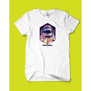 [S-5XL]เสื้อยืด พิมพ์ลาย Astronot NOCTURNAL สําหรับผู้ชาย