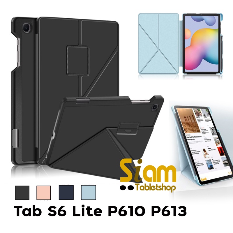 [ นอนxตั้ง ] 💥Transformers flat เคส Samsung Tab S6 Lite P610 P613 มีช่องปากกา