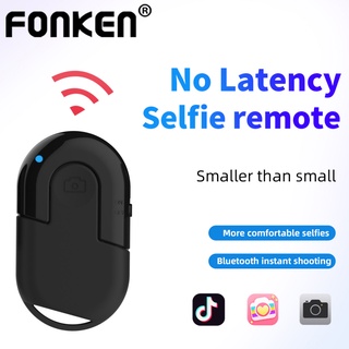 Fonken Q03 รีโมทชัตเตอร์บลูทูธไร้สายสําหรับ Android Smartphone