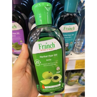 Franch Herbal Hair Oil 200ml น้ำมันใส่ผมสูตรสมุนไพร 🌿🌱🪵🌴