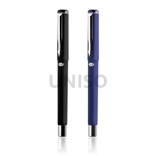 ปากกาเจล ขนาดเส้น 0.7mm รุ่นW-369 หมึกสีน้ำเงิน /ดำ แบบมีปลอกด้ามยาง  (ราคาต่อด้าม) #เครื่องเขียน#ด้ามยาง#ขายส่ง
