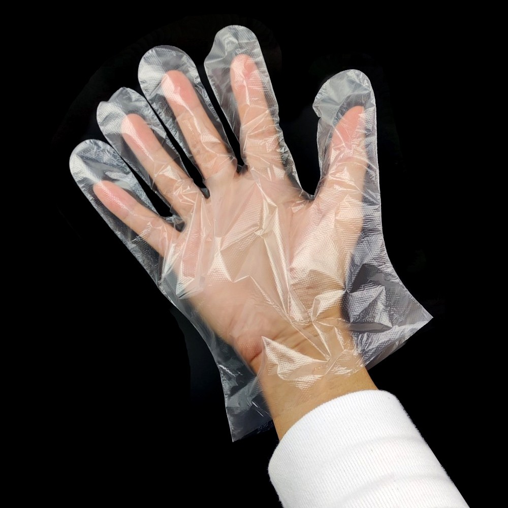 ถุงมือพลาสติก แบบใช้แล้วทิ้ง (50ชิ้น/1ห่อ) รุ่น 50-pieces-plastic-gloves-happy-00h-Boss - รูปที่ 3