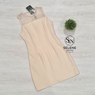 SeleneCltDress_เดรสซีทรูสีครีม