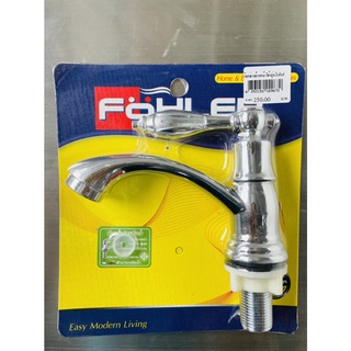 *Fohler ก๊อกอ่างล้างหน้าโค้ง หันซ้าย 90 องศา รุ่นโรมัน A-325 รหัส 029670