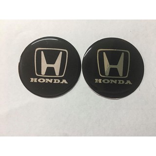 สติกเกอร์ HONDA สติกเกอร์ติดดุมล้อ สติกเกอร์เรซิ่น กว้าง 50 mm (5เซนติเมตร)