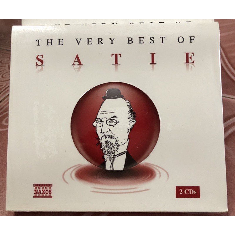 Cd the very best of Satie เพลงคลาสสิค ค่าย Naxos