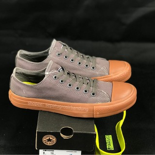 Converse chuck taylor all star รองเท้าผ้าใบลําลอง สีเทา