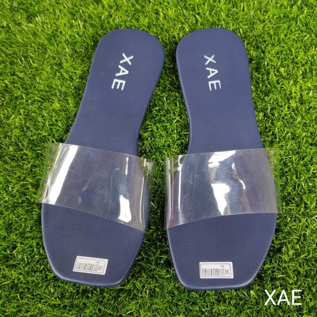 รองเท้าแตะผู้หญิงรุ่นล่าสุด xae adena mica สีกรมท่า