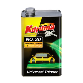 คูลูม่าร์ ยูนิเวอร์แซล ทินเนอร์มาตรฐาน เบอร์ 20 (Kuruma Universal Standard Thinner No.20) 1 ลิตร