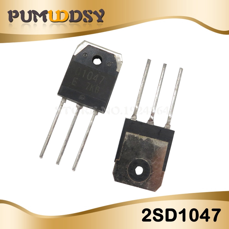 10pcs 2SD1047 TO247 D1047 TO-3P ทรานซิสเตอร์ใหม่และ