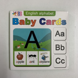 Alphabet Card A-Z Baby Cards บัตรคำภาษาอังกฤษ Flash Card