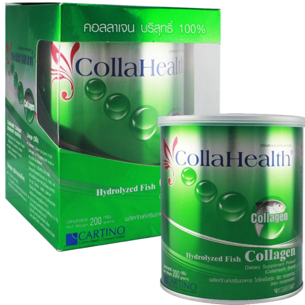 Collahealth Collagen คอลลาเจนบริสุทธิ์ คอลลาเฮลท์ 200 กรัม