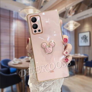 เคสโทรศัพท์มือถือ Infinix Hot 12 12i 11S NFC 11 Play 10 10S Note 11 Pro Soft Handphone Casing with Lovely Cute Bears Phone Case All-Pack Ice Protection Cover Hot12 Hot12i Hot12Play