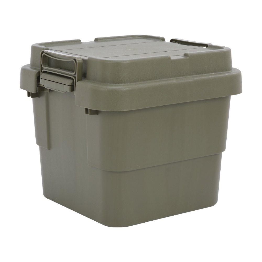 กล่องแคมป์ปิ้ง กล่องอเนกประสงค์ ขนาด 30 ลิตร / ท็อปไม้ กล่อง Index Hulker Trunk Cargo Muji 30 L