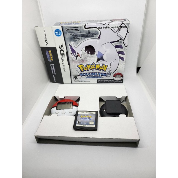 Nintendo Ds Pokemon Soul Silver มือสอง สวยงาม USแท้ 3dsเล่นได้ ไม่ติดโซน