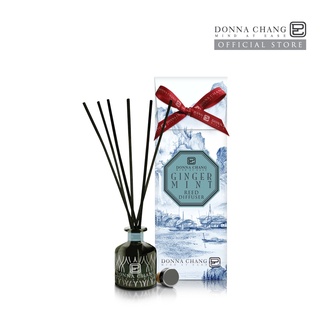 DONNA CHANG Ginger Mint Reed Diffuser (50 ml) ดอนน่า แชง ก้านไม้หอมกระจายกลิ่น น้ำหอมปรับอากาศ ก้านไม้หอม