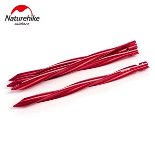 สมอบก Naturehike Tent Pegs Cyclone แบบเกลียว NH17D024-D