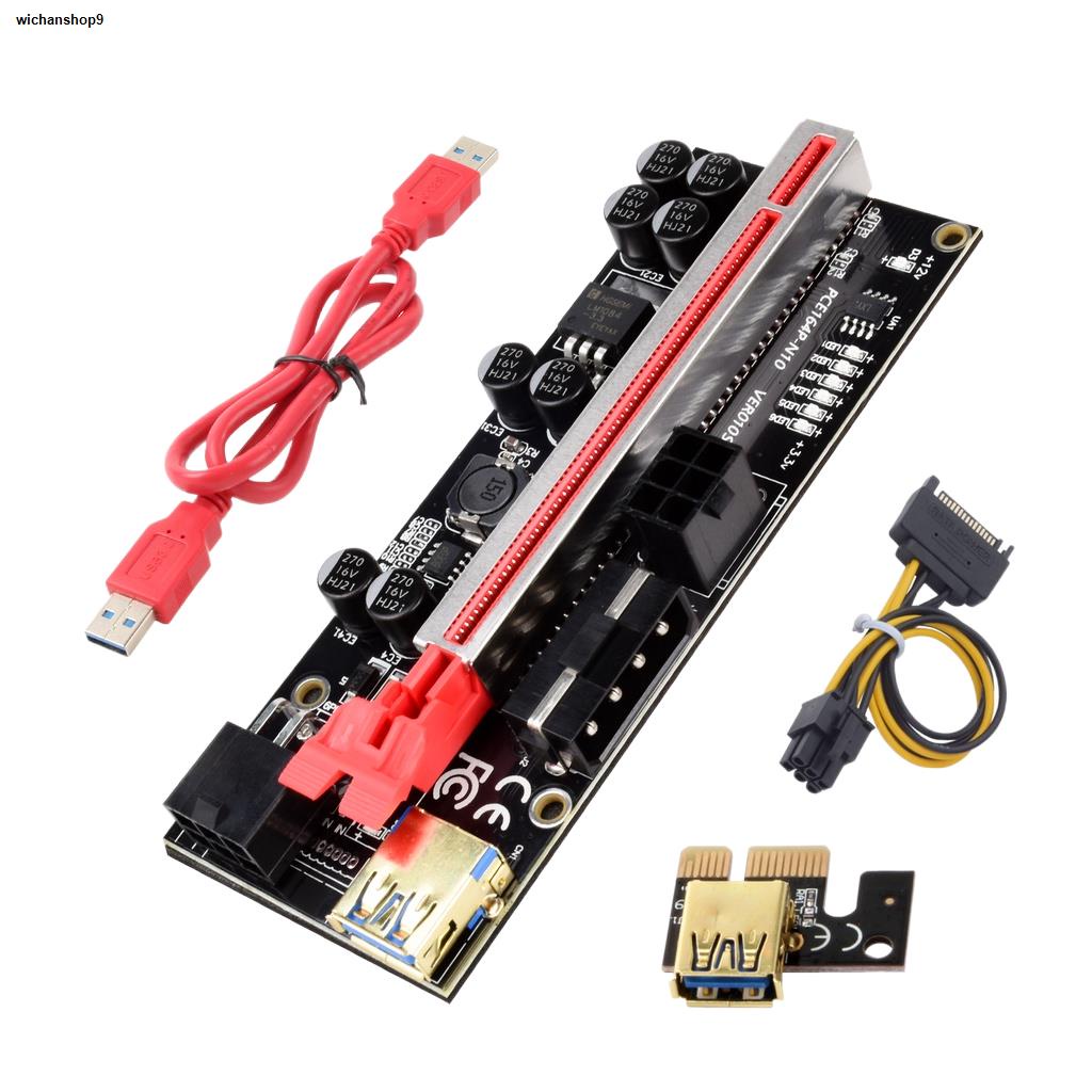 PCI-E Riser Card1X 16X VER008S - suramalisorn - ThaiPick