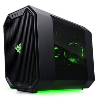 Anker Cube-Razer Razer Edition Black ITX เดสก์ท็อปพีซีเกมแชสซี