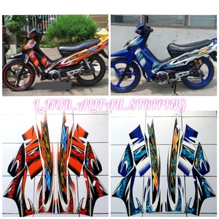 Yamaha FIZR F1ZR 2005. สติกเกอร์ BODY Pole สําหรับติดตกแต่งรถจักรยานยนต์