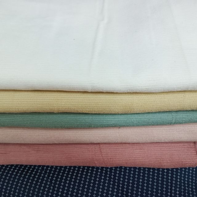 ผ้าลูกฟูกอย่างหนา  ผ้าเมตร  หน้า 58"/59"