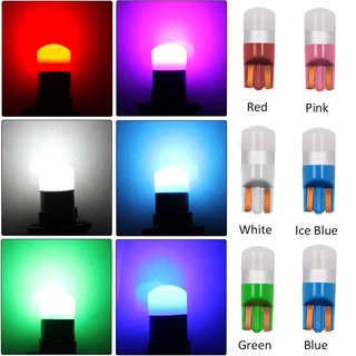 หลอดไฟสัญญาณ T10 W5W Led Bulbs 3030 1SMD W5W Led Canbus 194 168 12V สําหรับติดตกแต่งภายในรถยนต์