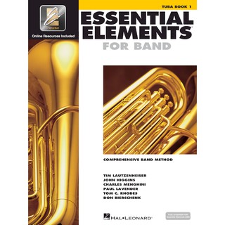 ESSENTIAL ELEMENTS FOR BAND – TUBA BOOK 1 WITH EEI (HL00862580)