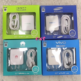 พร้อมส่ง👍🏻 ชุดชาร์จSamsung Vivo Oppo Huawei งานแท้โรงงานสายยาว1.5ม