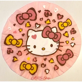 หมวกอาบน้ำคิตตี้ หมวกคลุมผมอาบน้ำ 💧💦 [ ถูกสุดๆ] ลายคิตตี้โบว์ 🎀🎀