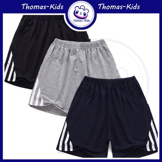 [THOMAS Kids] D310#Fashionable กางเกงขาสั้น ผ้าฝ้าย ใส่สบาย สําหรับเด็กผู้ชาย อายุ 2-12 ปี