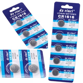 ถ่านกระดุม CR1616 ECR1616 3V button cell coin battery สำหรับรีโมท นาฬิกา