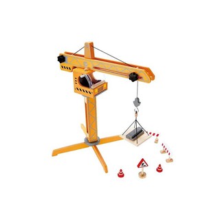 Hape - Crane Lift ของเล่นเสริมพัฒนาการ เครนไม้ 3y+