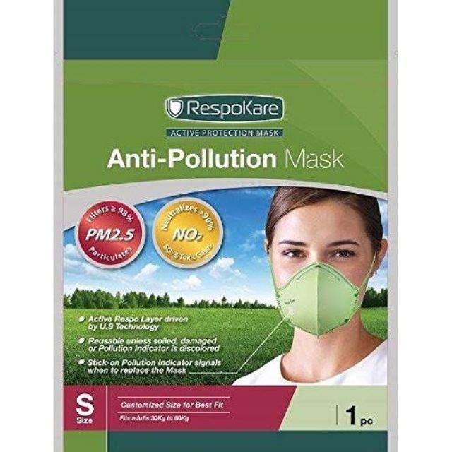 RespoKare Anti-Pollution Mask Adult (Size S) PM 2.5