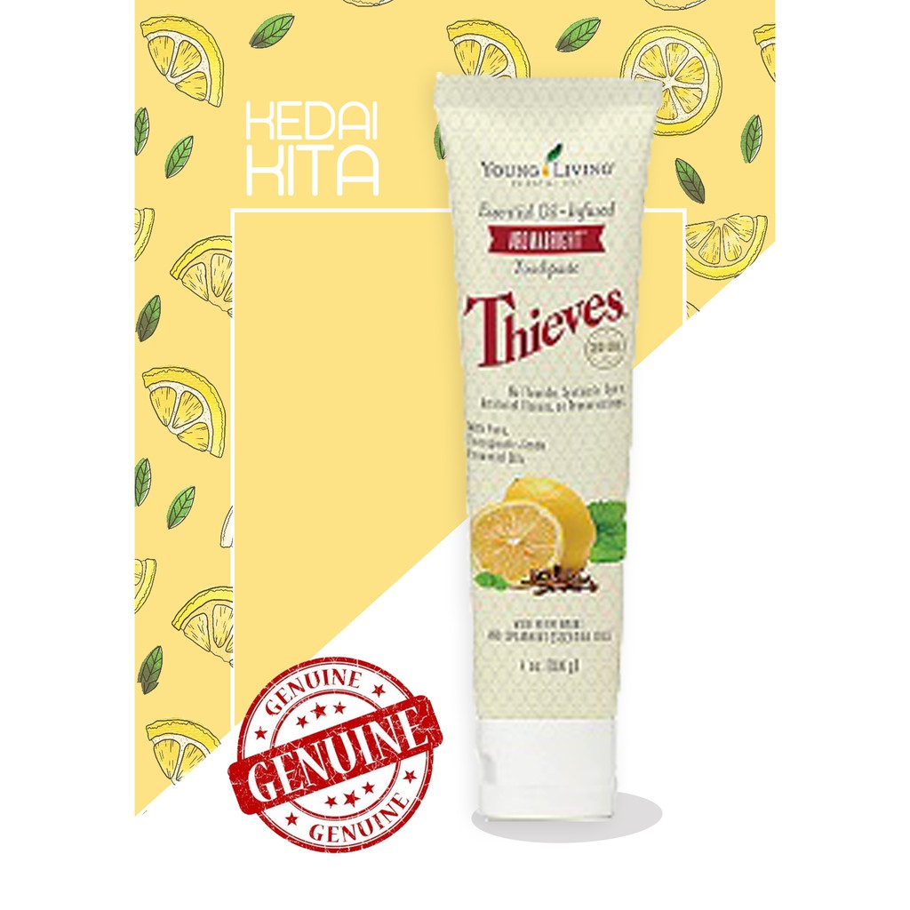 Young Living YL Thieves AromaBright ยาสีฟัน 114g