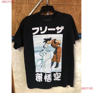 S017.VII 2022 เสื้อยืดอนิเมะดราก้อนบอล Z เสื้อบุรุษ Goku Vs Frieza Staredown อะนิเมะมังงะที Sz M ใช้ เสื้อยืดผ้าฝ้าย