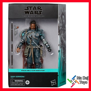 Saw Gerrera Star Wars Black Series 6" figure ซอว์ เกอร์เรร่า สตาร์วอร์ส แบล๊คซีรี่ย์ส ขนาด 6 นิ้ว ฟิกเกอร์