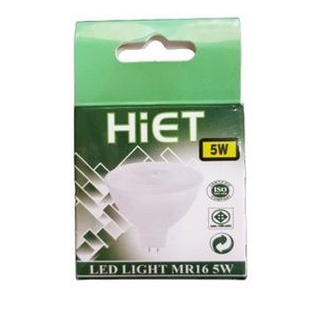 หลอดMR 16 5w  : DC (12v ) : warmwhite ( 2700k)