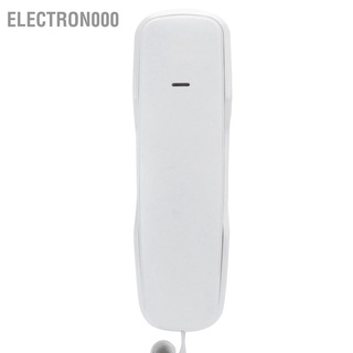 Electron000 อัพเกรด A061 โทรศัพท์ติดผนังสีขาวสําหรับบ้าน