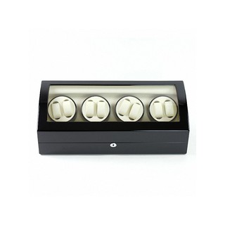 Watch Winder กล่องหมุนนาฬิกา ออโตเมติก แบบอโตเมติก 8 เรือน ควอตซ์ 9 เรือน สีดำ/สีครีม