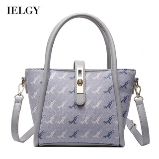 IELGY Korean version fashion all-match one-shoulder messenger tote womens bag