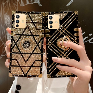 Yjd เคสโทรศัพท์มือถือ กันกระแทก ลายดอกไม้ ประดับเพชร พร้อมแหวนนิ้ว สําหรับ Vivo V23 Pro V23e S12 Pro