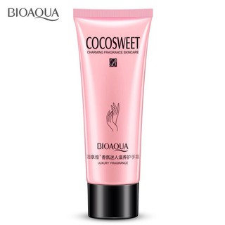 ครีมทามือ HAND CREAM Coco sweet ครีมบำรุงมือ และเล็บให้แข็งแรง และนุ่มชุ่มชื้น 80 g. 1 หลอด