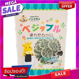 โมกุโมกุจังขนมเซมเบ้รสสาหร่าย 17กรัม Moku Mokuchan Seaweed Flavor Senmbe Snack 17g.