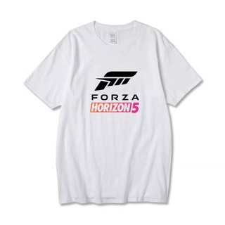 เสื้อยืดโปโล พิมพ์ลาย FORZA HORIZON 5th Game FORZA HORIZON สําหรับผู้ชาย และผู้หญิง