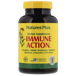 💥Pre order💫💫🇺🇸Natures Plus, Immune Action, 120 Vegetarian Capsules